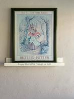 Lijst met Peter Rabbit plaat, Ophalen of Verzenden