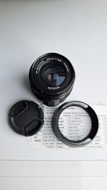Minolta M.Rokkor 28/2.8 beschikbaar voor biedingen
