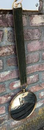 Vintage butler´s eye spiegel Hollywood Regency stijl, Huis en Inrichting, Woonaccessoires | Spiegels, Minder dan 50 cm, Gebruikt