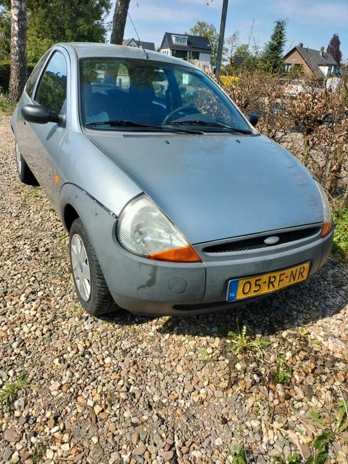 Ford Ka 1.3 I 44KW 2005 Grijs, Auto's, Ford, Ka, Airconditioning, Benzine, C, Hatchback, Handgeschakeld, Origineel Nederlands