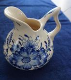 Antieke lampetkan Delft 409 Prachtig gedecoreerd met bloemen, Antiek en Kunst, Antiek | Keramiek en Aardewerk, Ophalen of Verzenden