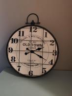 Vintage Wandklok - Old Town Design, Ophalen, Zo goed als nieuw, Analoog, Wandklok