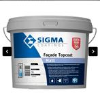 Sigma Facade Topcoat RAL 9010 - 5L, Ophalen of Verzenden, Zo goed als nieuw