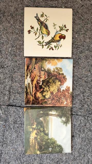 Sphinx Tegeltjes - Landschappen & Vogels beschikbaar voor biedingen