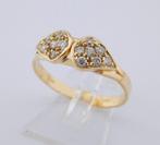 Prachtige 18 karaat Gouden Damesring Fantasy-Ring M18, Verzenden, Nieuw, Dame, Info@juwelenwereld.nl