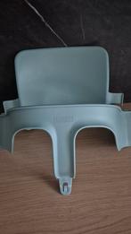 Stokke Tripp Trapp Babyset aqua blauw, Kinderen en Baby's, Kinderstoelen, Ophalen of Verzenden, Zo goed als nieuw, Meegroeistoel