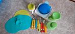 Babyvoeding set - Beker- Bestek, Ophalen of Verzenden, Zo goed als nieuw, Overige typen