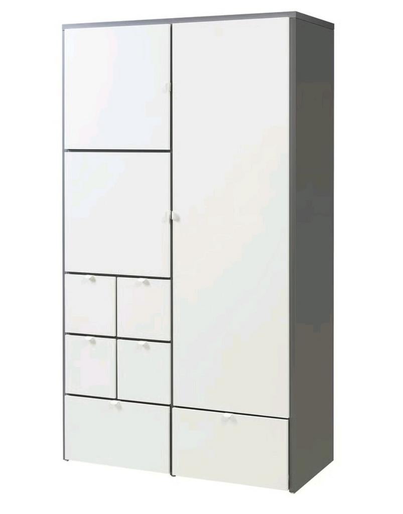 Ikea VISTHUS kledingkast, Huis en Inrichting, Kasten | Kledingkasten, 100 tot 150 cm, 200 cm of meer, Zo goed als nieuw, Modern