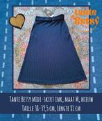 Tante Betsy midi-rok krijtstreep blue, M, nieuw, Maat 38/40 (M), Tante Betsy, Nieuw, Onder de knie