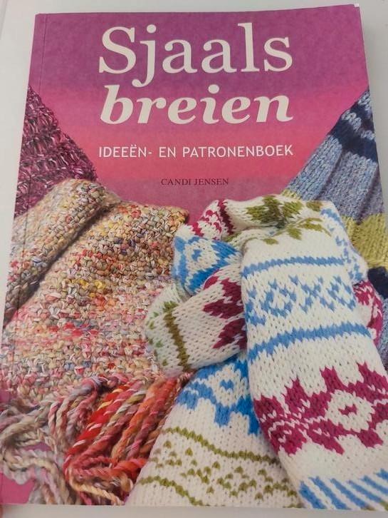 Sjaals Breien ideeën – en patronen Candi Jensen, Boeken, Hobby en Vrije tijd, Gelezen, Breien en Haken, Ophalen of Verzenden