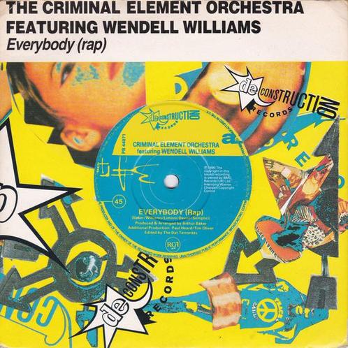 Criminal Element Orchestra - Everybody (Rap) / Nieuw / 1810, Cd's en Dvd's, Vinyl Singles, Gebruikt, Ophalen of Verzenden