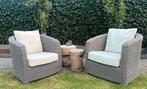 BOREK loungestoelen, Tuin en Terras, Tuinsets en Loungesets, Ophalen of Verzenden, Zo goed als nieuw, Wicker, 2 zitplaatsen