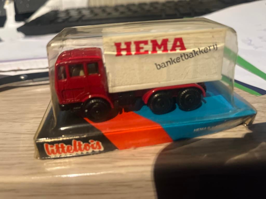 Efsi Mercedes HEMA Banketbakkerij Modelauto Nieuw in Verpakk, Efsi, C, Nieuw, Ophalen of Verzenden