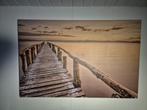 Canvas foto print afbeelding 115 cm x 75 cm, Ophalen, Gebruikt, Print, 100 tot 125 cm