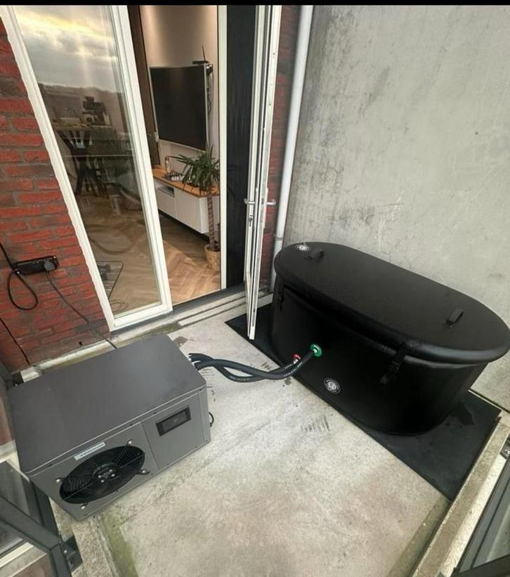 Ice Bath Machine + Bad – 1 tot 40 – met Remote control, Sport en Fitness, Sauna, Gebruikt, Toebehoren, Ophalen of Verzenden