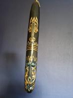 Afrikaans masker met bladgoud, Ophalen of Verzenden