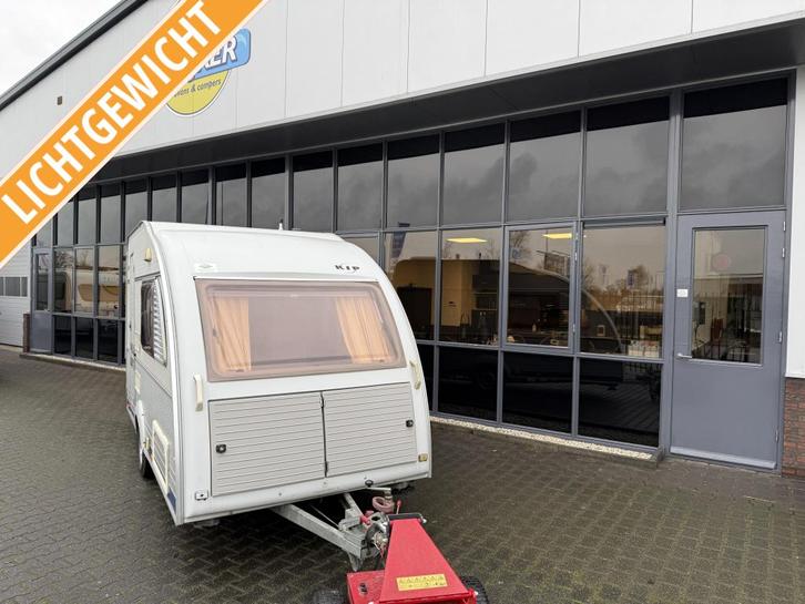 Kip Kompakt 37 EK Langslaper + WC 680KG Leeg Tent + Luifel ., Caravans en Kamperen, Caravans, Bedrijf, tot en met 2, 500 - 750 kg