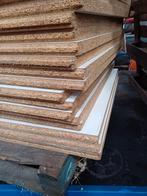 17 houten platen 4 cm dik, afmeting 118x100 cm, Doe-het-zelf en Verbouw, Hout en Planken, Ophalen, 25 tot 50 mm, Overige typen