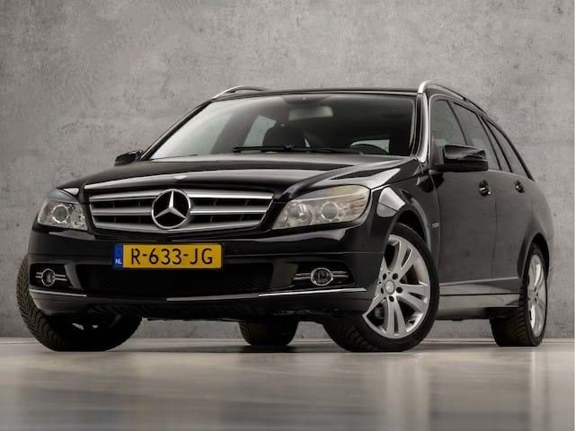 Mercedes-Benz C-Klasse 1.8 C180 CGI Estate AUT 2011 Zwart, Auto's, Mercedes-Benz, Particulier, C-Klasse, Benzine, Stationwagon