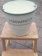 emaille aardappel emmer, Ophalen