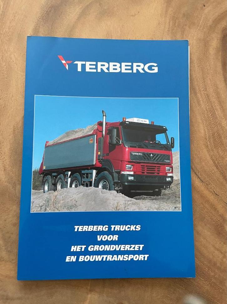 Terberg vrachtwagen folder, Boeken, Auto's | Folders en Tijdschriften, Zo goed als nieuw, Overige merken, Ophalen of Verzenden