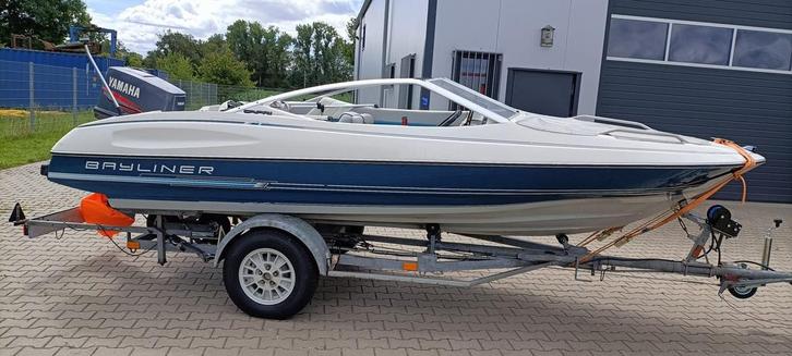 Bayliner 1700 LS + 75 pk yamaha autolube, Watersport en Boten, Speedboten, Zo goed als nieuw, 3 tot 6 meter, Benzine, 70 tot 120 pk