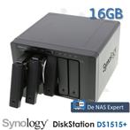 Synology DiskStation DS1515+ 16GB refurbished met DSM 7.2.2!, Computers en Software, NAS, Info@synology.com, Synology, Refurbished