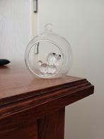 Kristallen swarovski hondje in een Kristallen bol, Antiek en Kunst, Antiek | Glas en Kristal, Ophalen of Verzenden