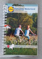Fietsatlas Nederland Lidl - Schaal 1:75.000, Overige atlassen, 2000 tot heden, Ophalen of Verzenden, Zo goed als nieuw