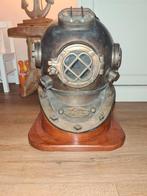 Duikhelm, antieke Duikhelm, Ophalen, Gebruikt
