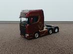 WSI Scania Christian Lerche donkerrood, Hobby en Vrije tijd, Modelauto's | 1:50, Ophalen of Verzenden, Nieuw, Bus of Vrachtwagen