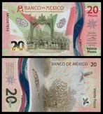 Mexico 2021, nieuwste herdenkingsbiljet van 20 pesos (UNC), Ophalen of Verzenden, Noord-Amerika, Los biljet