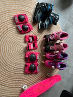 Schaatsen, rolschaatsen, skeelers, knie- polsbeschermibg, Ophalen, Kinderen, Verstelbaar, Gebruikt