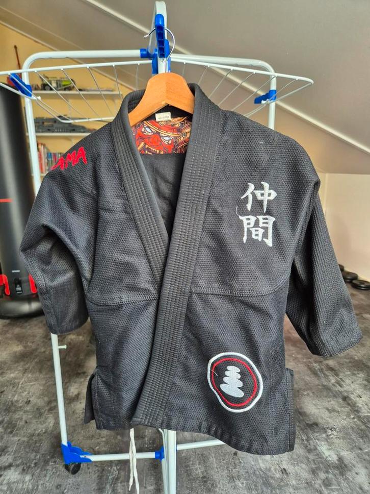 Nakama Gym BJJ / Judo Pak - Zwart, Sport en Fitness, Vechtsporten en Zelfverdediging, Zo goed als nieuw, Judo, Vechtsportpak, Maat XS of kleiner