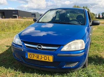 Opel Corsa 1.2 16V Twinport 3D 2005 Blauw beschikbaar voor biedingen
