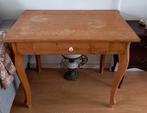 Te koop antieke vintage brocante grenen tafel met lade, Ophalen