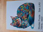 Houten puzzel A3 formaat, Hobby en Vrije tijd, Ophalen of Verzenden, Minder dan 500 stukjes, Nieuw