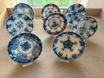 Makkumer aardewerk bordjes handgeschilderd, Antiek en Kunst, Antiek | Wandborden en Tegels, Ophalen