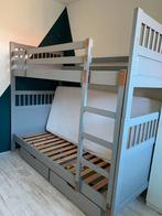 Massief grenen stapelbed, Ophalen, Gebruikt, Stapelbed