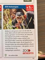 Zoo Antwerpen 5 euro korting per persoon