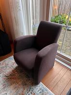 Leuke fauteuil in mooie antraciet kleur, in goede staat, Ophalen, Gebruikt, Alle stijlen, Eén