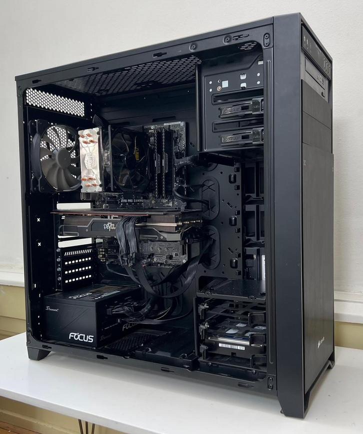 Game pc RX 5700XT, Computers en Software, Desktop Pc's, Gebruikt, 4 Ghz of meer, SSD, 16 GB, Met videokaart, Gaming, Ophalen