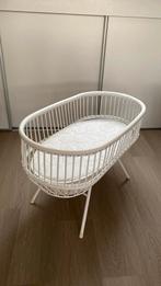 Wiegje riet wit, Kinderen en Baby's, Babywiegjes en Ledikanten, Ophalen, Gebruikt, Wieg