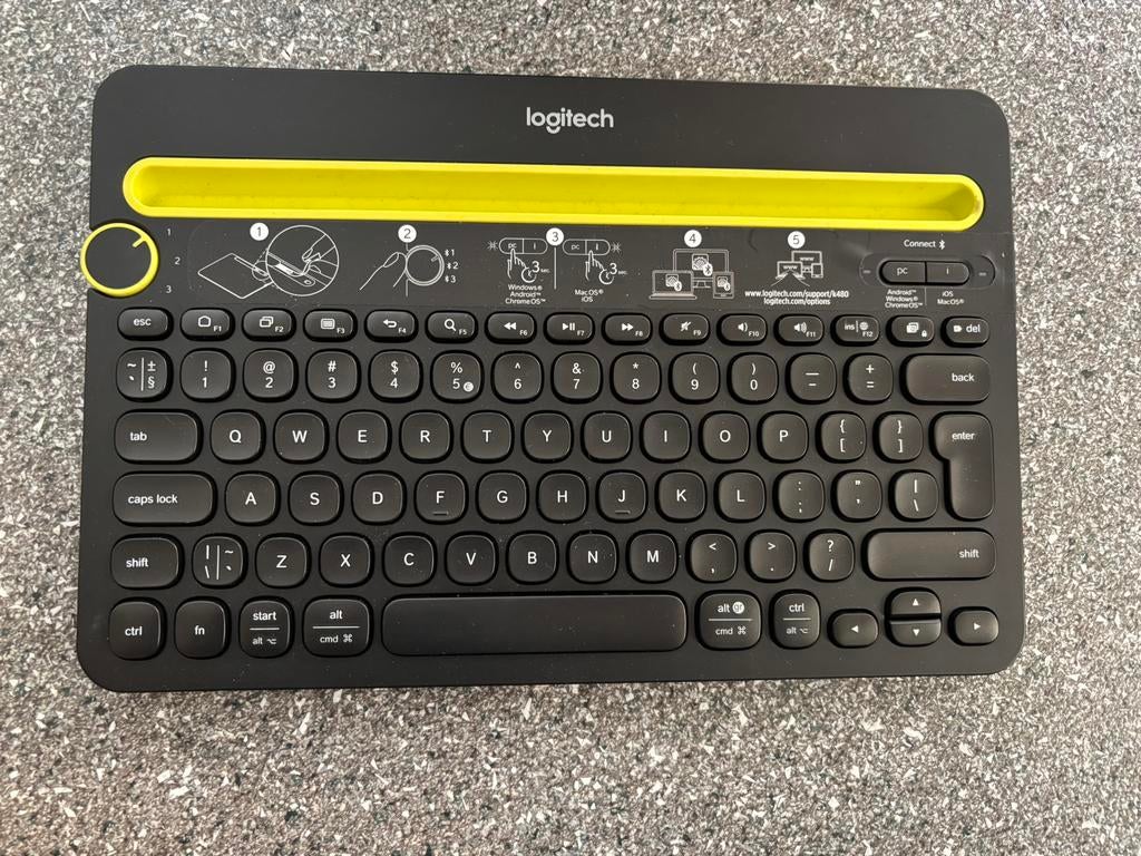 Logitech toetsenbord voor ipad, Computers en Software, Toetsenborden, Ophalen of Verzenden, Nieuw, Draadloos, Logitech G