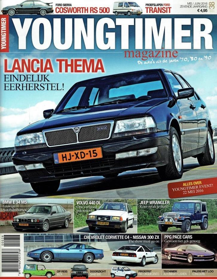 Youngtimer Magazine 2016 nr. 38 (o.a. BMW M5 / Lancia Thema), Boeken, Auto's | Folders en Tijdschriften, Gelezen, Algemeen, Verzenden