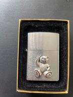 MOOIE  ZIPPO MET BEER, Ophalen of Verzenden, Zo goed als nieuw, Aansteker