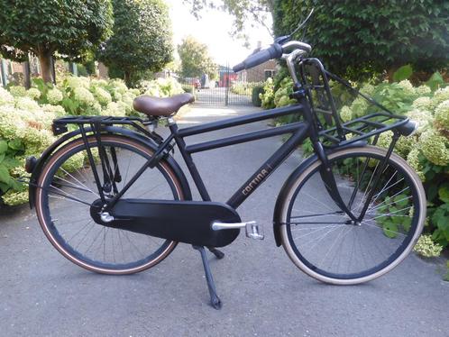 Mooie zwarte 28" Cortina U4 met 3 versnellingen en 50 frame, Fietsen en Brommers, Fietsen | Heren | Herenfietsen, Zo goed als nieuw