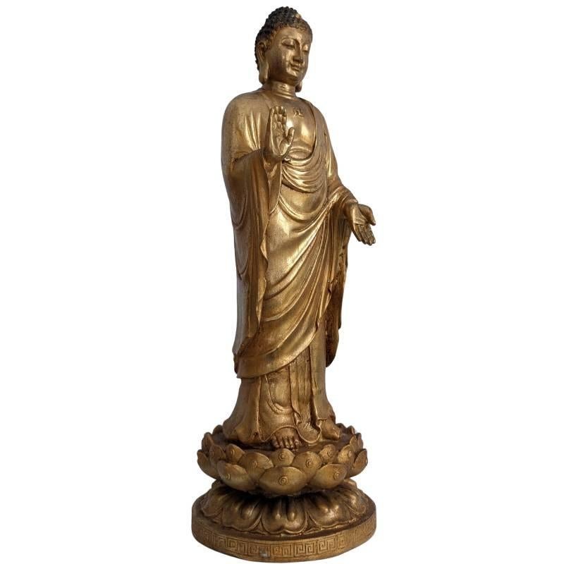 Chinese staande Boeddha, Ophalen of Verzenden, Gebruikt