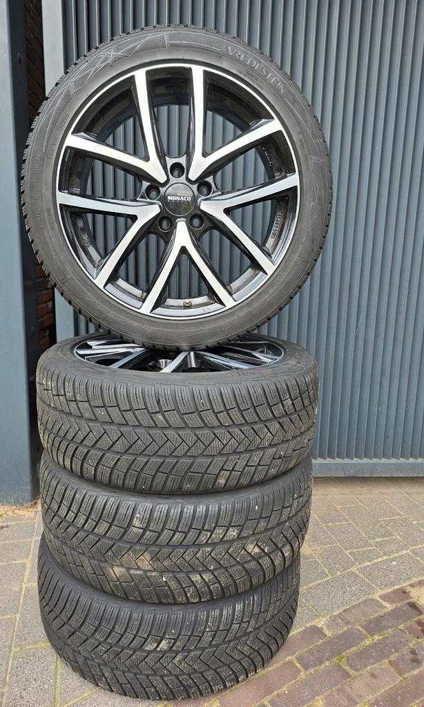 Motec 18" Winterset - Vredestein Wintrac Pro 225/45/R18 tpms, Auto-onderdelen, Banden en Velgen, Banden en Velgen, Winterbanden