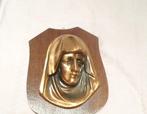 Houten bordje met Maria, Ophalen of Verzenden